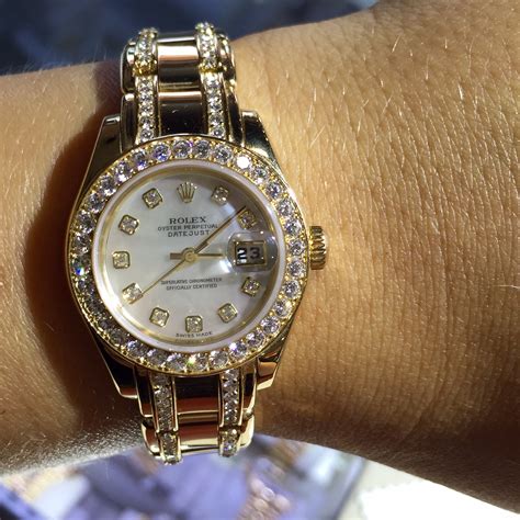 ladies diamond rolex watch for sale|rolex woman watch prices.